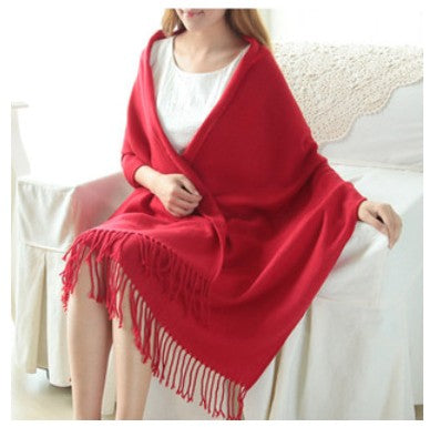 Fashion Wool Winter Scarf Women Spain Desigual Scarf Plaid Thick Brand Shawls and Scarves for Women