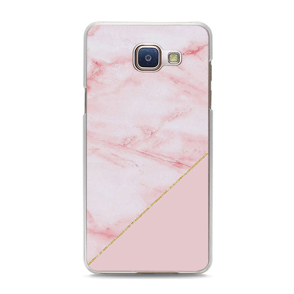 BiNFUL gold fantasy marble style hard clear phone Case cover for Samsung Galaxy A310 A510 A710 A7 A3 2017 A8 A9